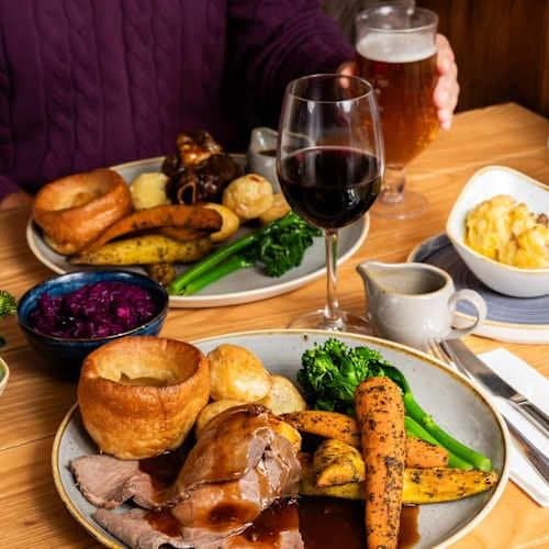 A Sunday roast at The Three Tuns